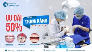 Khuyến mãi trám răng giảm giá đến 50% chi phí