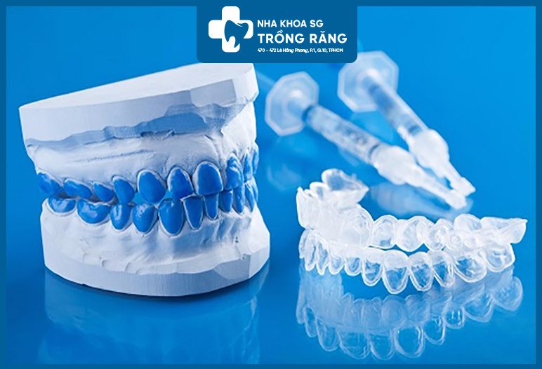 Máng tẩy trắng răng và thuốc tẩy trắng răng