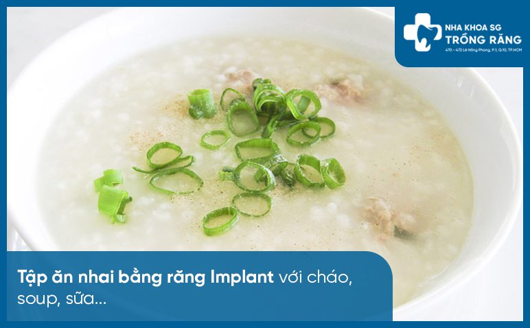 ăn gì sau khi trồng implant