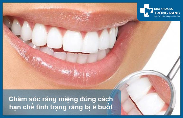 Chăm sóc và điều trị ê buốt răng