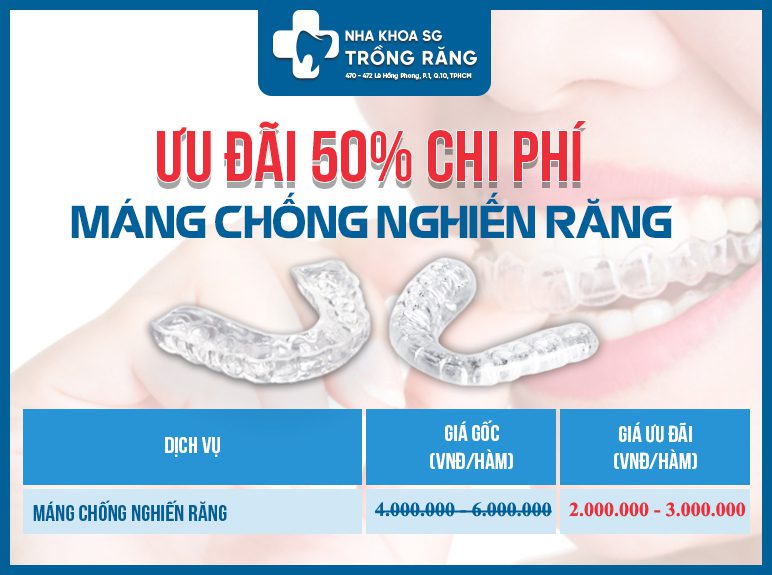 Bang gia khuyen mai mang chong nghien rang moi