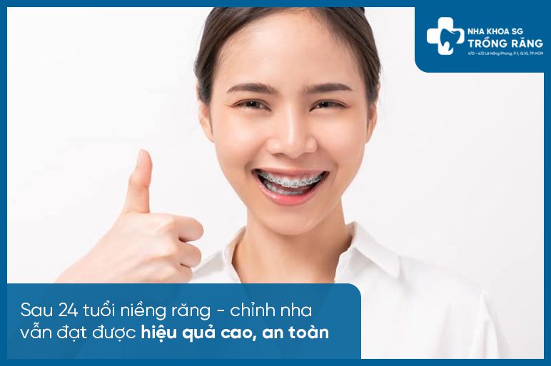 Độ tuổi niềng răng phù hợp