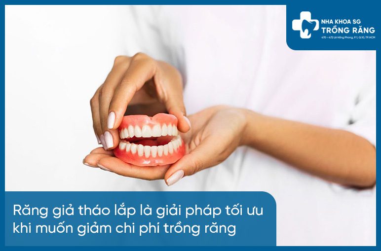 Trồng răng giả tháo lắp cho người bị tiểu đường