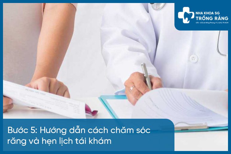 Bước 5 dán răng sứ veneer