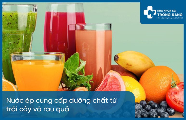 Nước ép niềng răng