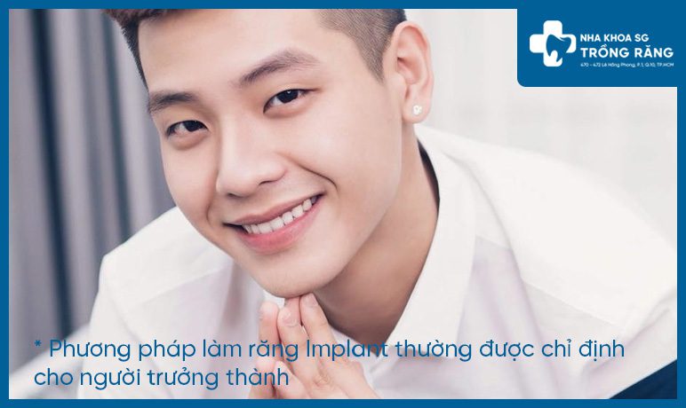 Độ tuổi trồng implant phù hợp