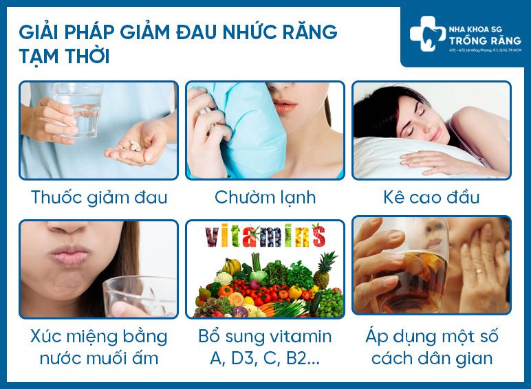 Các giải pháp điều trị đau nhức răng tại nhà