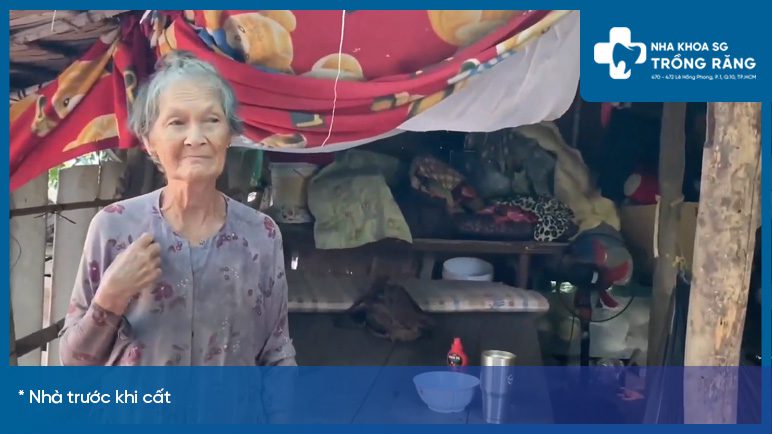 Gia đình bà Ký mái tấm tình thương