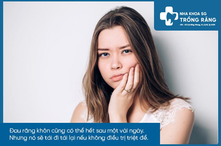 đau răng khôn mấy ngày