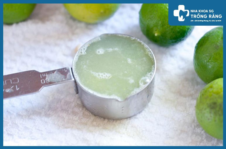 mẹo chữa đau răng khôn tại nhà bằng chanh