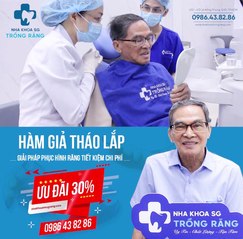 răng giả tháo lắp nhựa dẻo bao nhiêu tiền