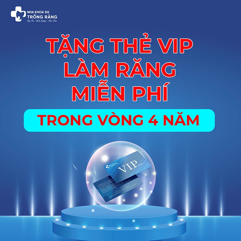 thẻ vip cạo vôi răng miễn phí