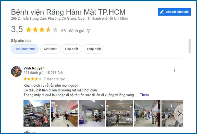 review bvrhm tphcm Top 10 Địa chỉ Nha khoa Implant HCM uy tín