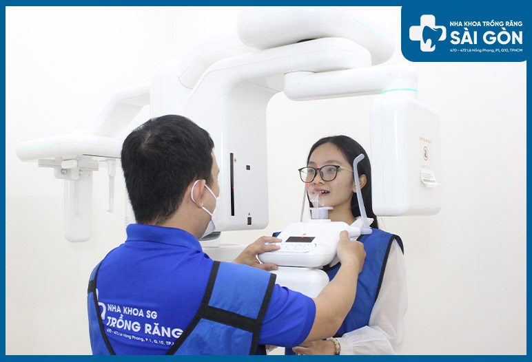 chụp phim kiểm tra răng