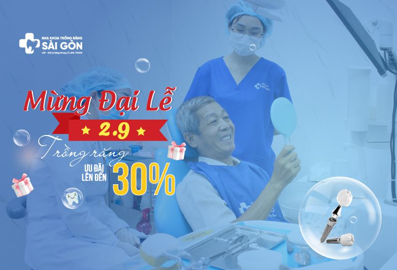 ưu đãi trồng răng