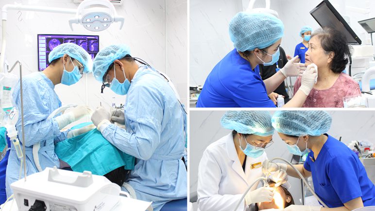 nha khoa trong rang sai gon 2 đội ngũ phụ tá nha khoa trồng răng sài gòn