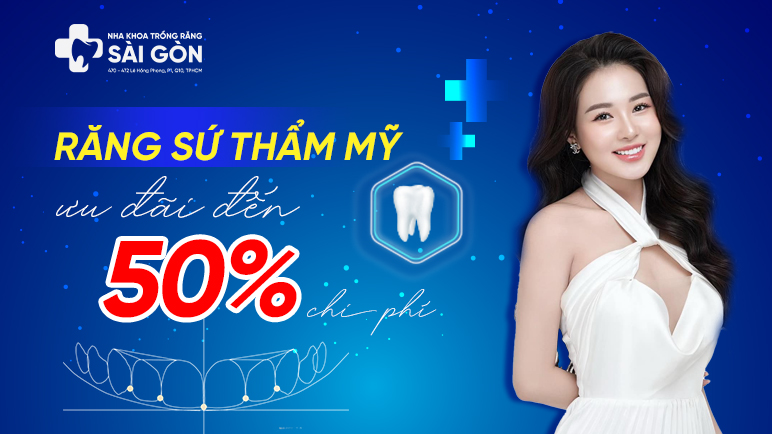 ưu đãi bọc răng sứ