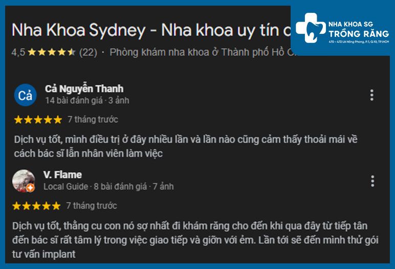 Nha Khoa Sydney - Nha khoa uy tín quận 10 TPHCM