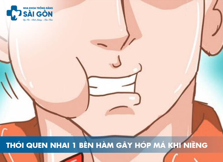 nguyên nhân bị hóp má