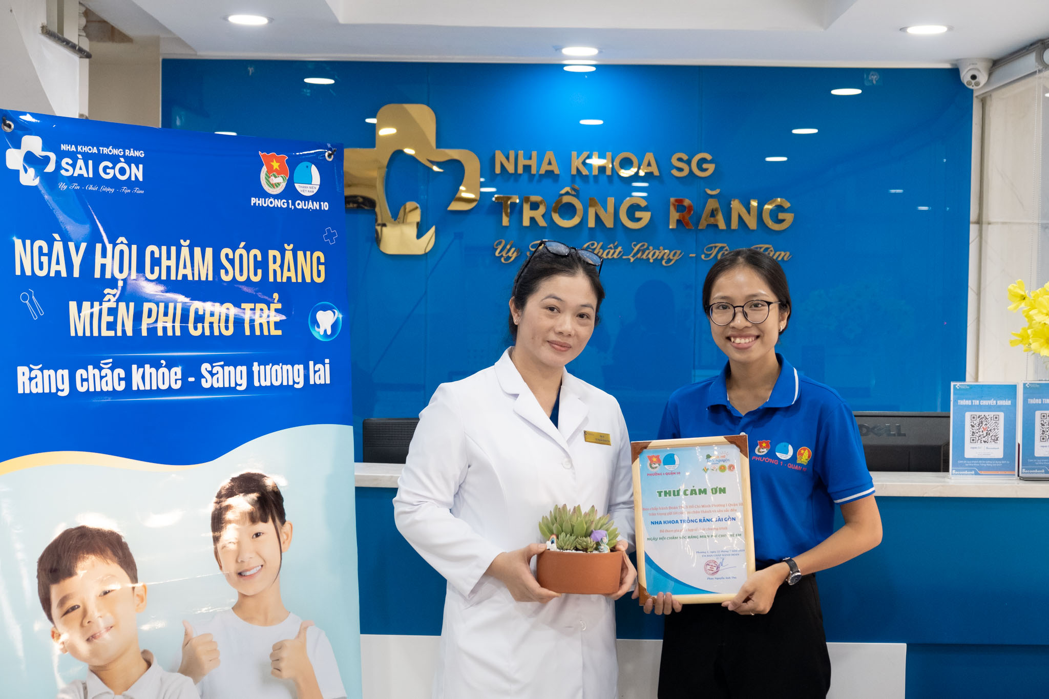 Ngày hội khám răng miễn phí cho trẻ em quận 10