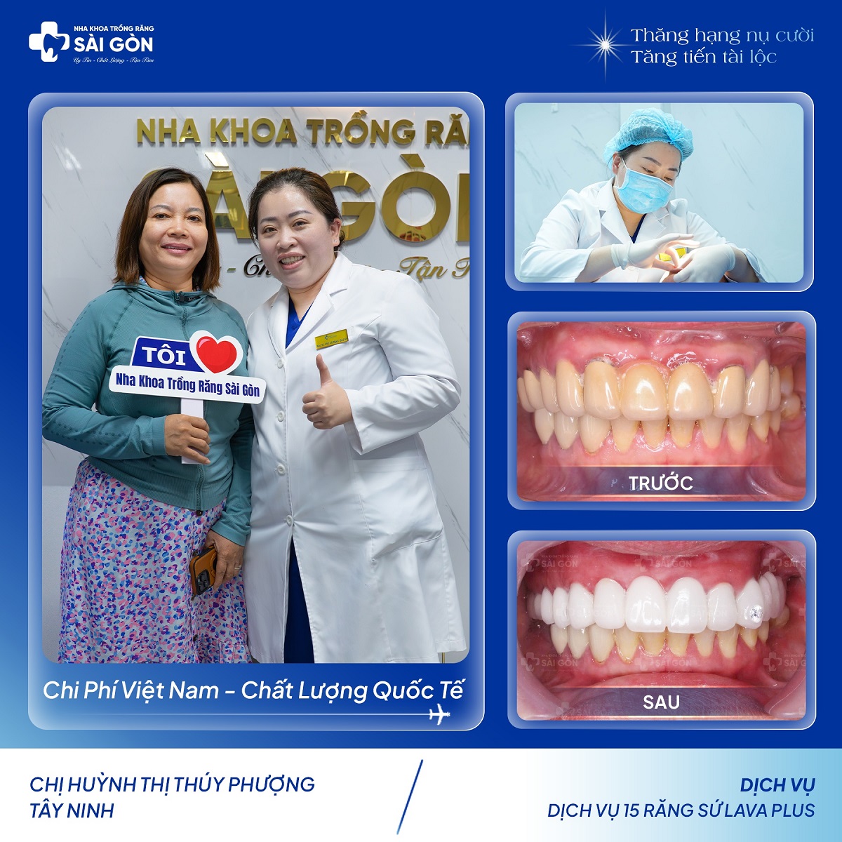 chuc mung chi huynh thi thuy phuong gan su ket thuc Chúc mừng chị Huỳnh Thị Thúy Phượng gắn sứ kết thúc