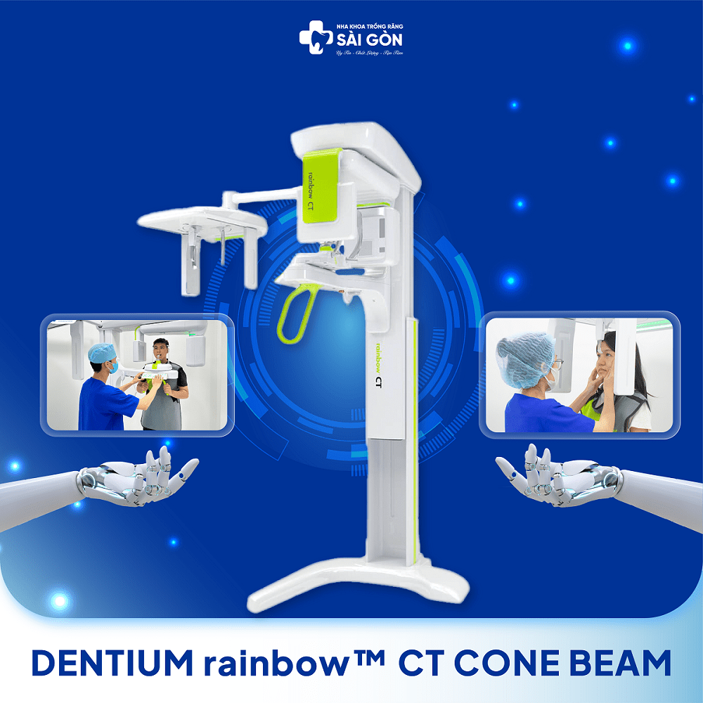 Máy CT Cone Beam Dentium - công nghệ hàng đầu thế giới tại Nha Khoa Trồng Răng Sài Gòn