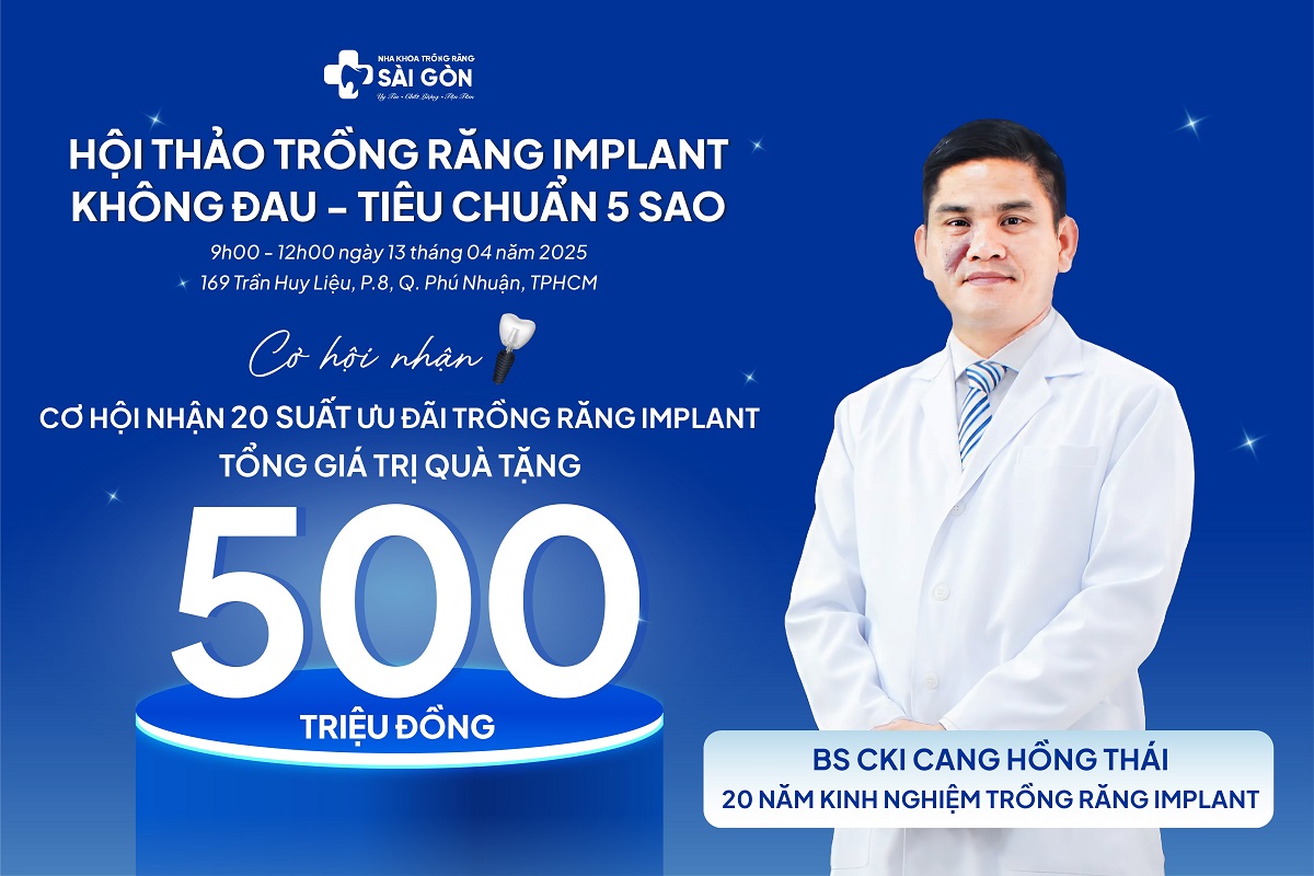 Hội thảo Trồng Răng Implant Chuẩn 5 Sao