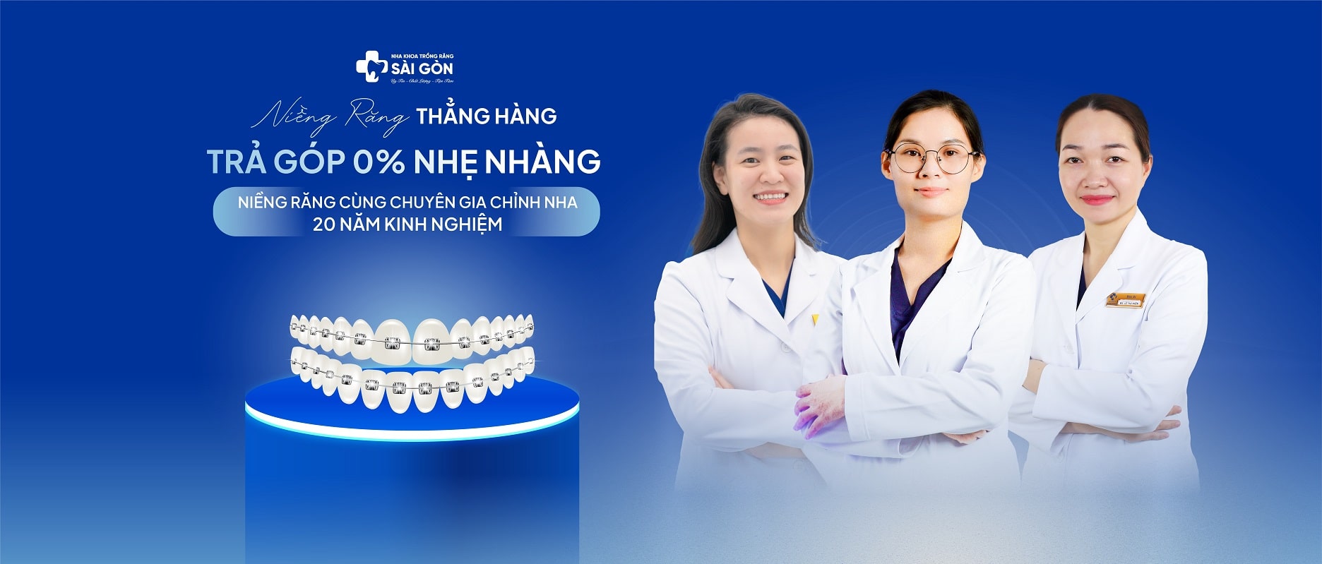 Niềng răng trả góp 0% từ Nha Khoa Sài Gòn