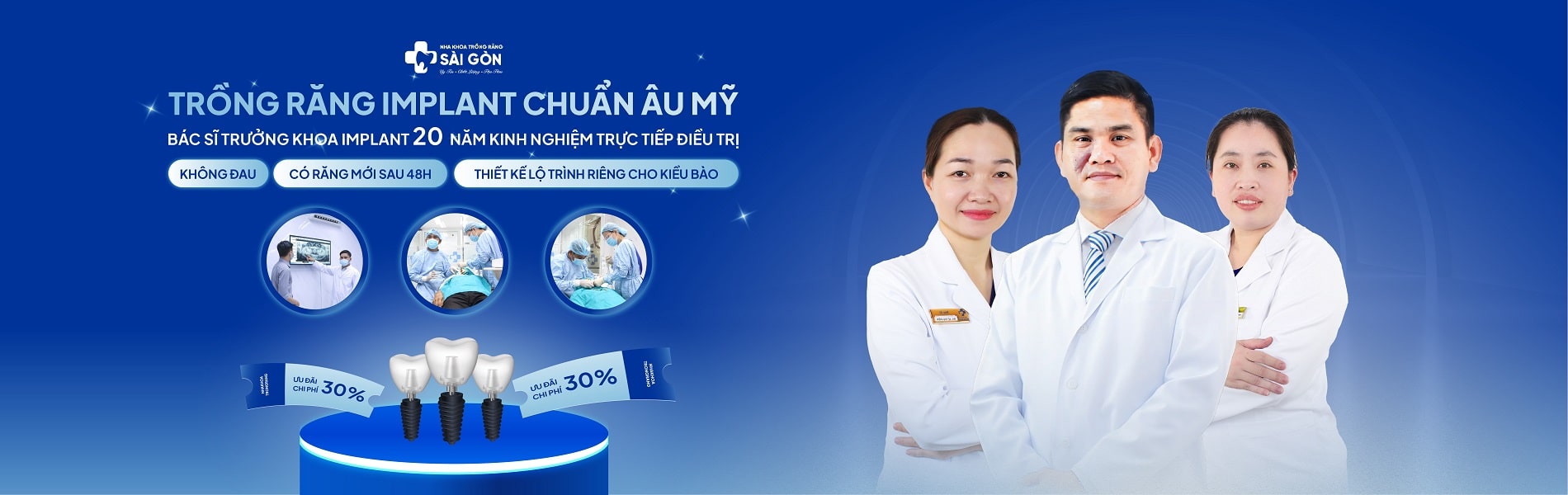 Trồng răng implant tại Nha Khoa Sài Gòn