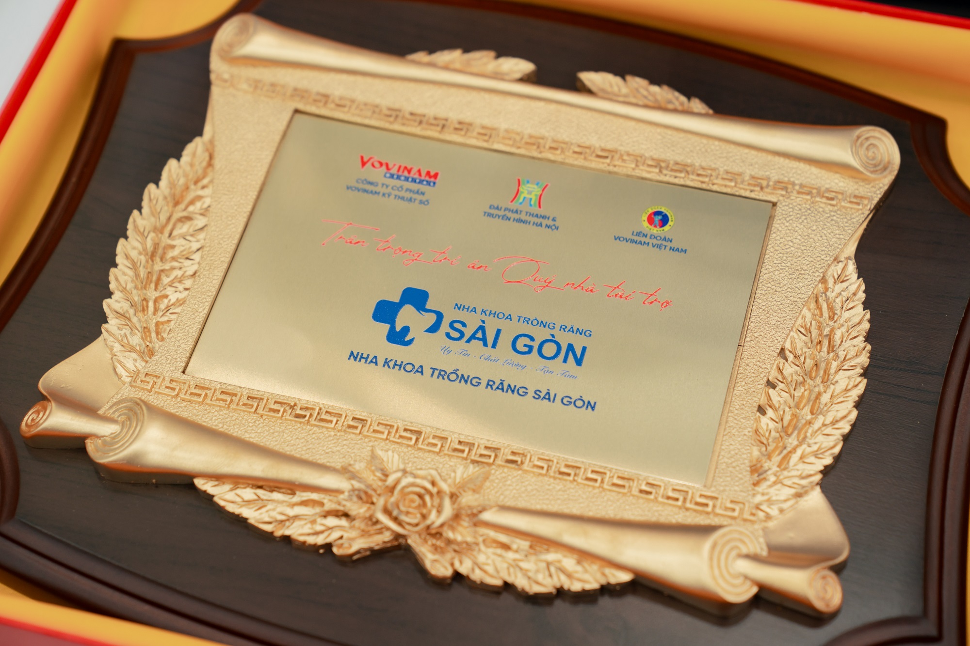 nha khoa trong rang sai gon hop tac tai tro vovinam viet vo dao 14 1 Kỷ niệm chương dành cho nhà tài trợ Kim cương - Nha Khoa Trồng Răng Sài Gòn