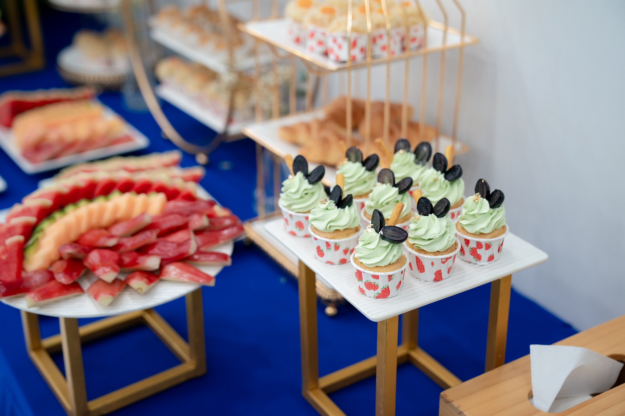 nha khoa trong rang sai gon hop tac tai tro vovinam viet vo dao 7 1 Quầy tea break tại Lễ ký kết Nha Khoa Trồng Răng Sài Gòn hợp tác tài trợ Vovinam Việt Võ Đạo