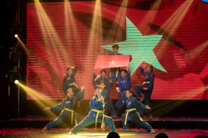 Phần trình diễn của các thí sinh trong phần thi chung kết Vovinam Dance 2025