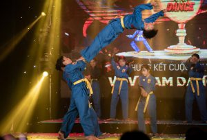 Highlight hình ảnh đẹp trong các phần trình diễn của các thí sinh trong phần thi chung kết Vovinam Dance 2025