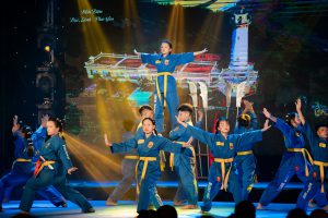 Phần trình diễn của các thí sinh trong phần thi chung kết Vovinam Dance 2025