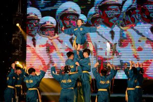Phần trình diễn của các thí sinh trong phần thi chung kết Vovinam Dance 2025