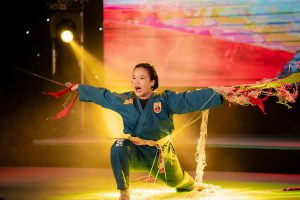 Phần trình diễn của các thí sinh trong phần thi chung kết Vovinam Dance 2025