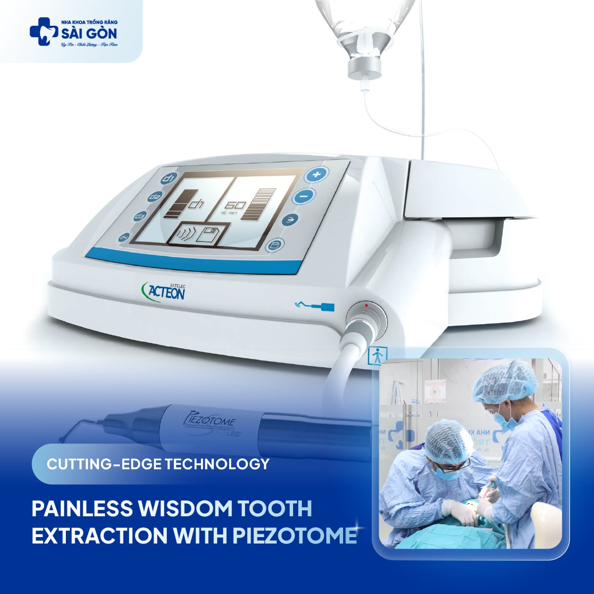 Painless Wisdom Tooth Extraction with Piezotome 1 ???????????????????????????????????????????????