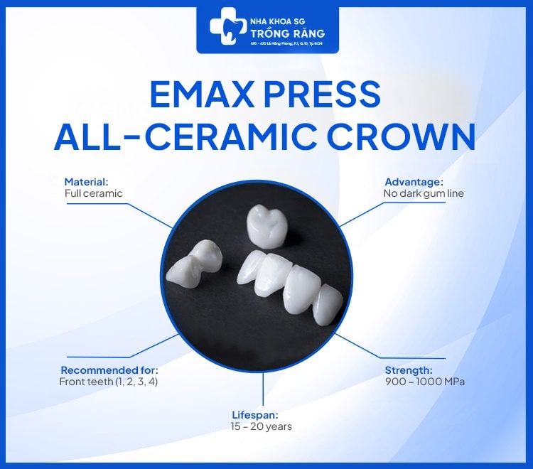 Emax Press All-Ceramic Crown